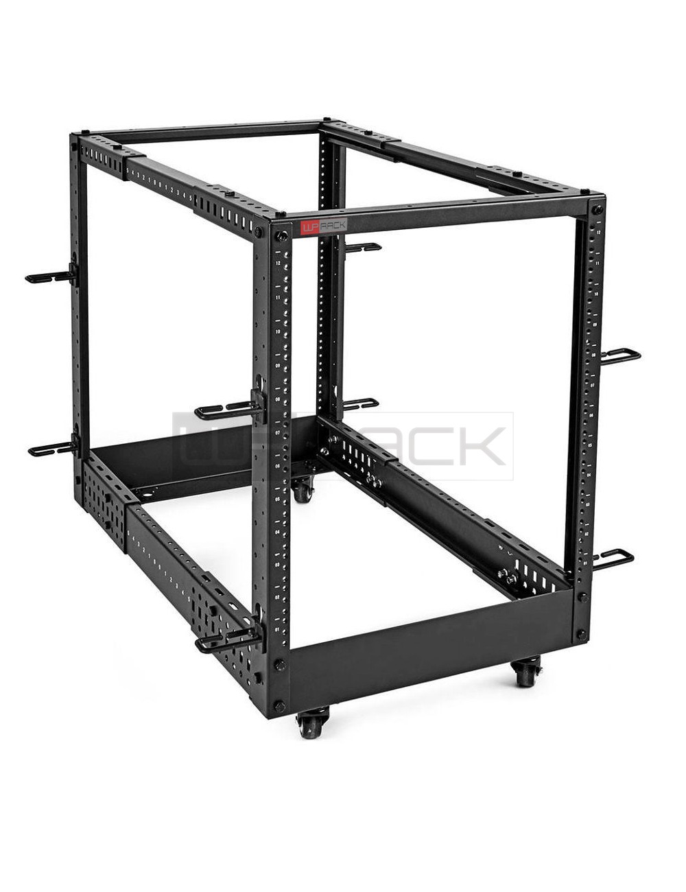 WPN-ROS-096X-B | RACK MIT 4 PFOSTEN,19 ZOLL,9 HE,VERSTELLBARE TIEFE 59 X 102 | WP Rack | distributori informatica